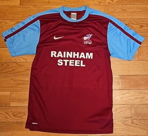 SCUNTHORPE UNITED 2013 2014 HOME FOOTBALL SHIRT SOCCER JERSEY S NIKE - Picture 1 of 5