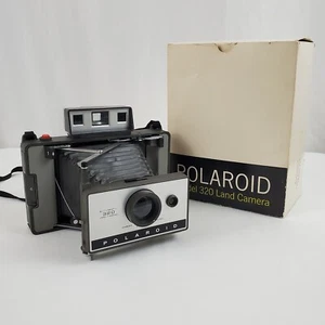Vintage 60s Polaroid Automatic Land Camera Model 320 Original Box, Photography - Picture 1 of 15