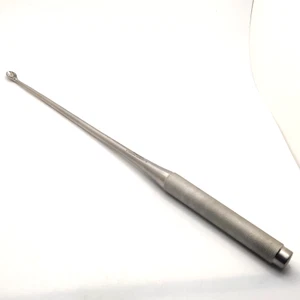 Ortopédico Fusion Curette Angular #4, Longitud - 11", Acero Inoxidable Alemán - Imagen 1 de 1
