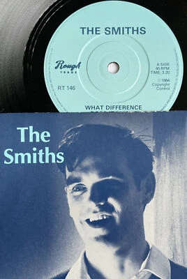 The Smiths -What Difference- Rare UK Solid centre 7"Morrissey Sleeve /Orig Logo - Image 1 of 4