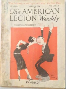 American Legion Weekly Kamerad Pay Your Dues April 18, 1924 041119nonrh - Picture 1 of 1
