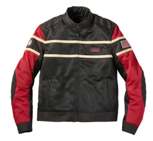 INDIAN MOTORCYCLES ARLINGTON MESH RIDING JACKET MENS SIZE LARGE 286140006 - Bild 1 von 2