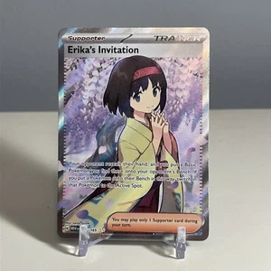 Erika's Invitation 196/165 Full Art Pokemon SV 151 NM - Picture 1 of 12