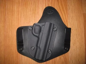 IWB holster Kydex/Leather Hybrid Holster with adjustable retention - Picture 1 of 9