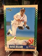 1995 Score Baseball RAFAEL BELLIARD Braves 4 Card Lot