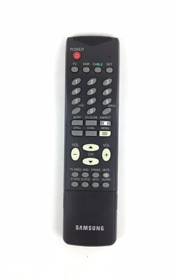 NEW Samsung AA59-10083Y OEM Original TV VCR Replacement Remote Control Black - Image 1 of 4
