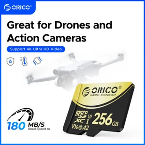 Tarjeta Micro SD ORICO 5 PIEZAS TF Tarjeta de Memoria 512 GB 256 GB microSDXC Hasta 180 MB/s - Imagen 1 de 10