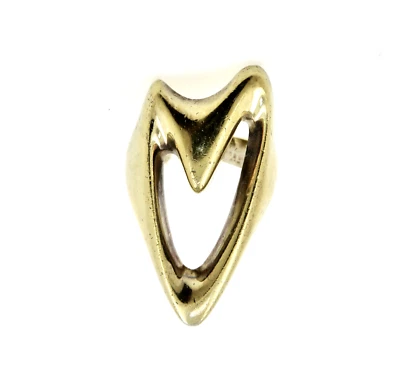 Anillo de plata esterlina vintage Georg Jensen H. Koppel #89 (corazón) talla I 1/2 - 48 Foto 1 de 4