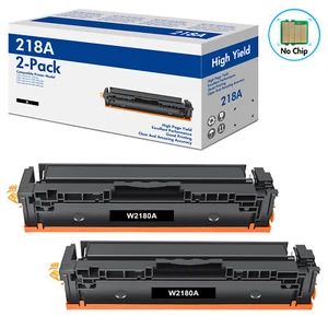 2PK W2180A NO Chip Black Toner Cartridge For HP Pro 3201dw MFP 3301fdw 3301sdw - Picture 1 of 1