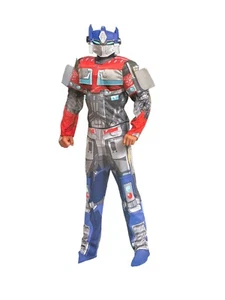 Halloween Toddlers Costume Transformers Muscle Padded With Mask 3T - 4T - Picture 1 of 12