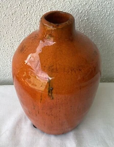 Collectable Orange Ornamental Vase - Picture 1 of 5
