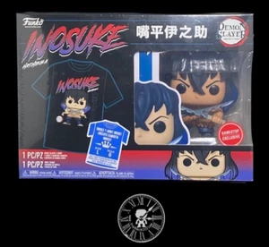 Funko Pop and Tee Bundle: Demon Slayer #1057 Inoskuke Hashibira + Large T-Shirt - Picture 1 of 8