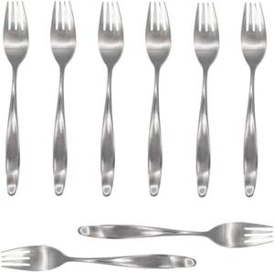Design 2 / Design II 18/8 Stainless Steel Dinner Fork (Set of Eight) - Picture 1 of 4