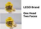 LEGO Boy with Glasses EVIL 2010 Billy Bob RACER Face Gear Cheating Equipment