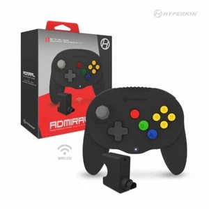 Black Admiral Premium BT Controller for N64/Switch/SwitchLite/PC/MAC/And - Picture 1 of 4