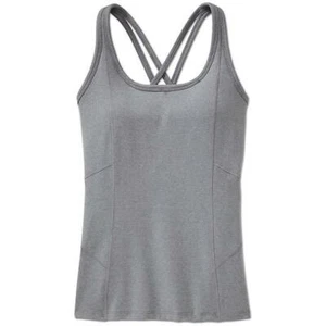 ATHLETA Intention Tank, nuovo con etichetta, medio alto, grigio erica WKTP-1 - Foto 1 di 3