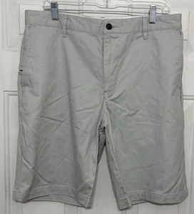 Dockers Men’s Khaki Chino Shorts - Beige, 100% Cotton Size 34 - Picture 1 of 3