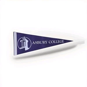 Vintage Asbury College NCAA Pennant - Picture 1 of 2