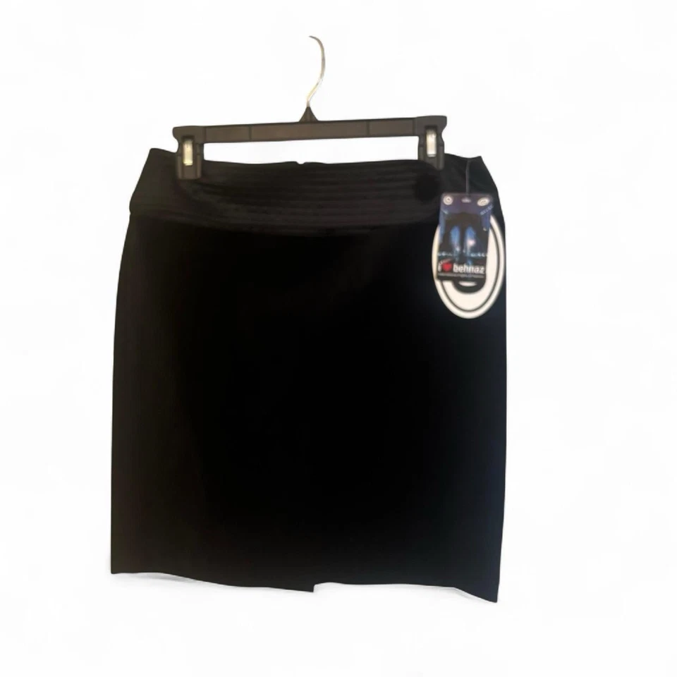 Falda lápiz Behnaz Sarafpour negra metálica para Target talla 9 nueva con etiquetas Foto 1 de 4