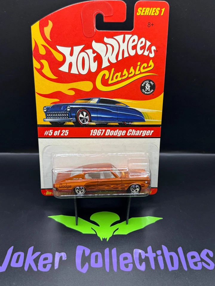 Dodge Charger 1967 Hot Wheels Classics Serie 1 naranja # 5 de 25 Foto 1 de 1