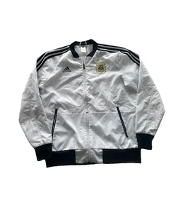 Authentic 2018 Adidas Argentina AFA Train Jacket Large World Cup Era Messi Era - Picture 1 of 9