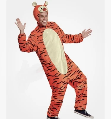 Disfraz Tigger Disney Deluxe OSFM Unisex Adulto Hombre 38-40 Mujer Talla 14 Halloween Foto 1 de 4