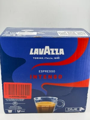 Cápsulas azules Intenso Espresso mezcla de café, tostado mediano paquete de 100, 28,2 oz, Italia Foto 1 de 4