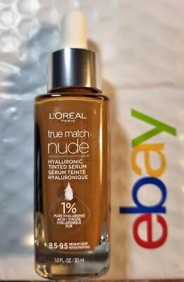 Base de Suero Tintado Hialurónico L’Oreal True Match Nude MEDIANA PROFUNDIDAD Foto 1 de 3