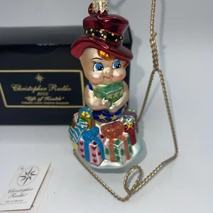 Christopher Radko Ornamento Regalo de Salud Cáncer Pediátrico Caridades 2000 Difícil de Encontrar - Imagen 1 de 8