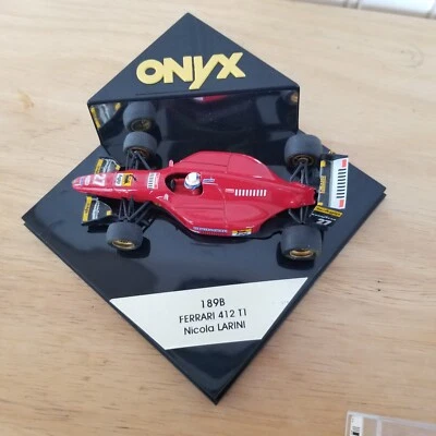 1994 FORMULA 1 FERRARI 412 T1 189B NICOLA LARINI 1:43 SCALE DIECAST MODEL CAR - Image 1 of 4