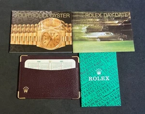 Authentic Rolex 1990 Day Date Full Set Document For Rolex DD 18238 18239 18248 - Picture 1 of 8