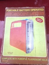 Prestigeline Portable Battery Operated Fluorescent Lantern Vintage PT-9970