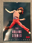 THE ROLLING STONES 1987 Official Calendar - Vintage Collectible Memorabilia