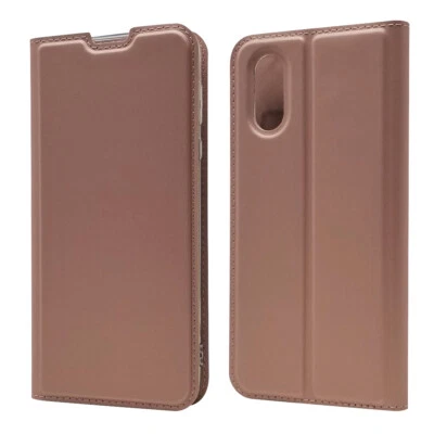 For Sharp Sense3 Plus Magnetic Leather Flip Wallet Phone Case Protector Cover  - Image 1 of 4
