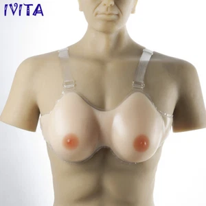 E Cup Travesti Silicona Formas de Pechos Transgénero Tetas Correas Potenciadores - Imagen 1 de 7