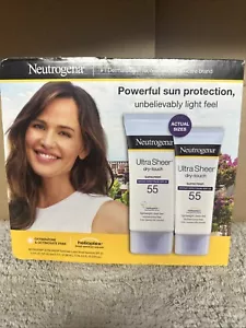 Neutrogena Ultra Sheer Dry-Touch UVA/UVB Broad Spectrum SPF55 Sunscreen Lotion - Picture 1 of 1