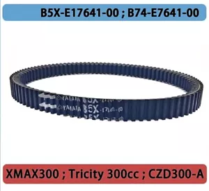 XMAX300 Drive Belt for Tricity 300cc CZD300-A B74-E7641-00 B5X-E7641-00 Scooter - Picture 1 of 9