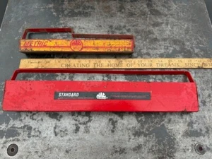MAC Tools Red Metal Standard & Metric Socket Tray Lot (2) - Picture 1 of 1