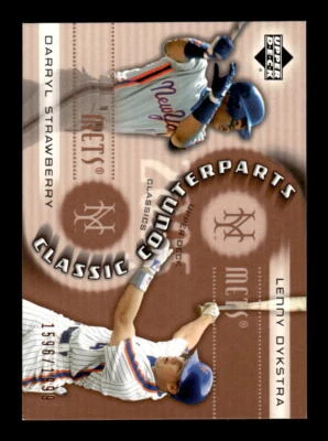 2005 Upper Deck Classics Counterparts /1999 #CC-DS Darryl Strawberry Dykstra - Image 1 of 2