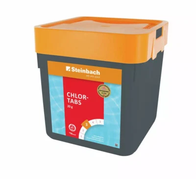 Steinbach 5 Kg Chlortabs 20g Chlortabletten Chlor Pool Schwimmbad Swimmingpool - Bild 1 von 4
