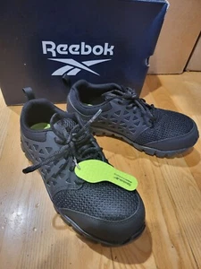 Reebok Work Womens RB039 Sublite Cushion Composite Toe Athletic Work Shoe Sz 7 W - Picture 1 of 11
