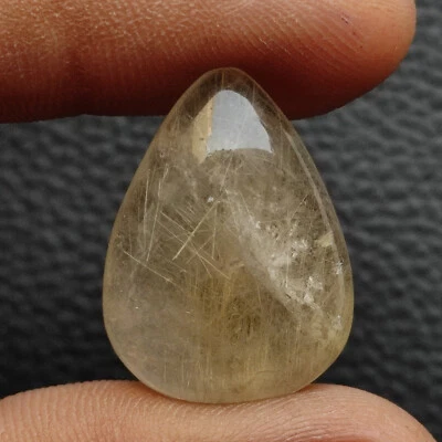 Designer Golden Rutilated Quartz Cabochon Rutile Quartz Loose Gemstone R12006 AU - Image 1 of 4