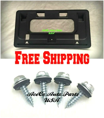 For 13-15 HONDA CIVIC SEDAN 2013-2015 FRONT BUMPER LICENSE PLATE HOLDER BRACKET Foto 1 de 4