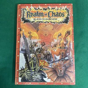 WARHAMMER REINO DEL CAOS ESCLAVOS DE LA OSCURIDAD LIBRO DE REGLAS HB JUEGOS TALLER CIUDADELA - Imagen 1 de 21