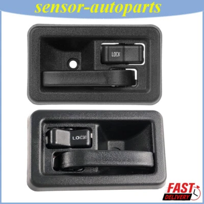 Juego de 2 manijas interiores izquierda y derecha para Jeep Wrangler 1991-1995 Foto 1 de 4