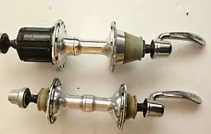 Shimano 600 AX Aero Hubset, FH-6361, 36 Hole, Complete and Original with QRs - Picture 1 of 4