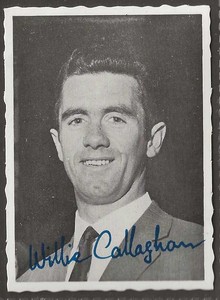 A&BC-FOOTBALL 1969 SCOTTISH (MF15)-#14- DUNFERMLINE - WILLIE CALLAGHAN 