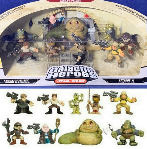 Star Wars Galactic Heroes JABBA'S PALACE Figure Set GAMORREAN GUARD Bib Fortuna Cover