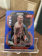 2022 Prizm Ufc Cub Swanson Blue Shimmer 5/7 141 FOTL