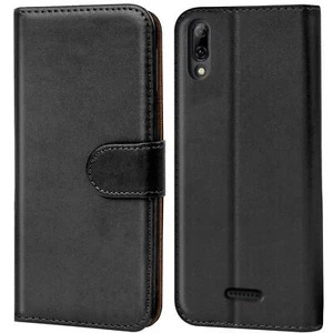 Handyhülle für Wiko Y80 Hülle Premium PU Leder Flip Schutzhülle Etui Tasche - Zdjęcie 1 z 6